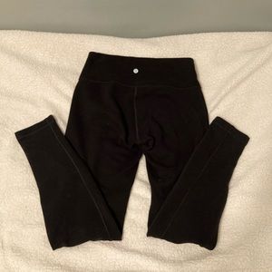 Lululemon Fleece Leggings Size 6